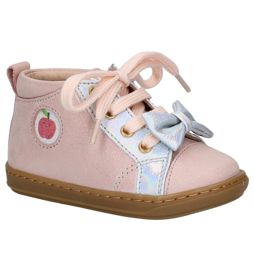 Shoo Pom Bouba Zippy Chaussures pour bébé en Bleu en cuir (279226)