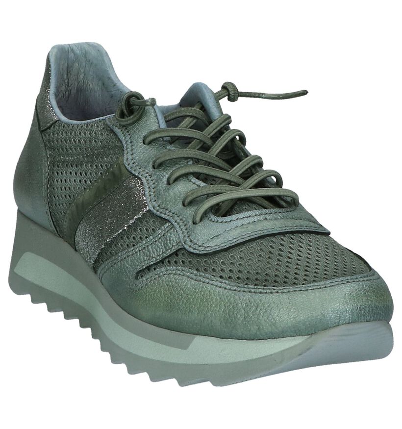 Groene Sneakers Cetti Sra in leer (220686)