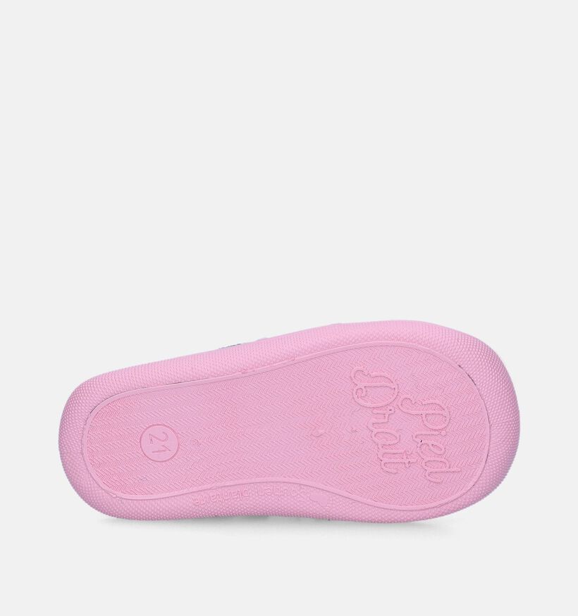 Milo & Mila Blauwe Hoge pantoffels voor meisjes (348649)