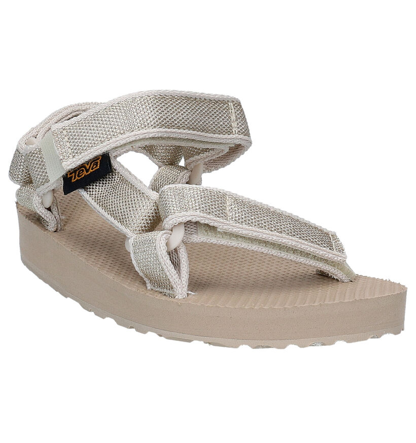 Teva K Original Universal Zwarte Sandalen in stof (286798)