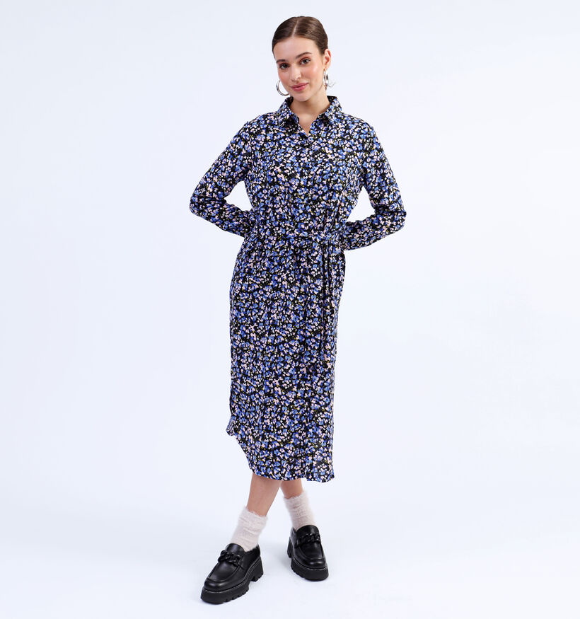 JDY Divya Robe mi-longue en Noir pour femmes (331918)