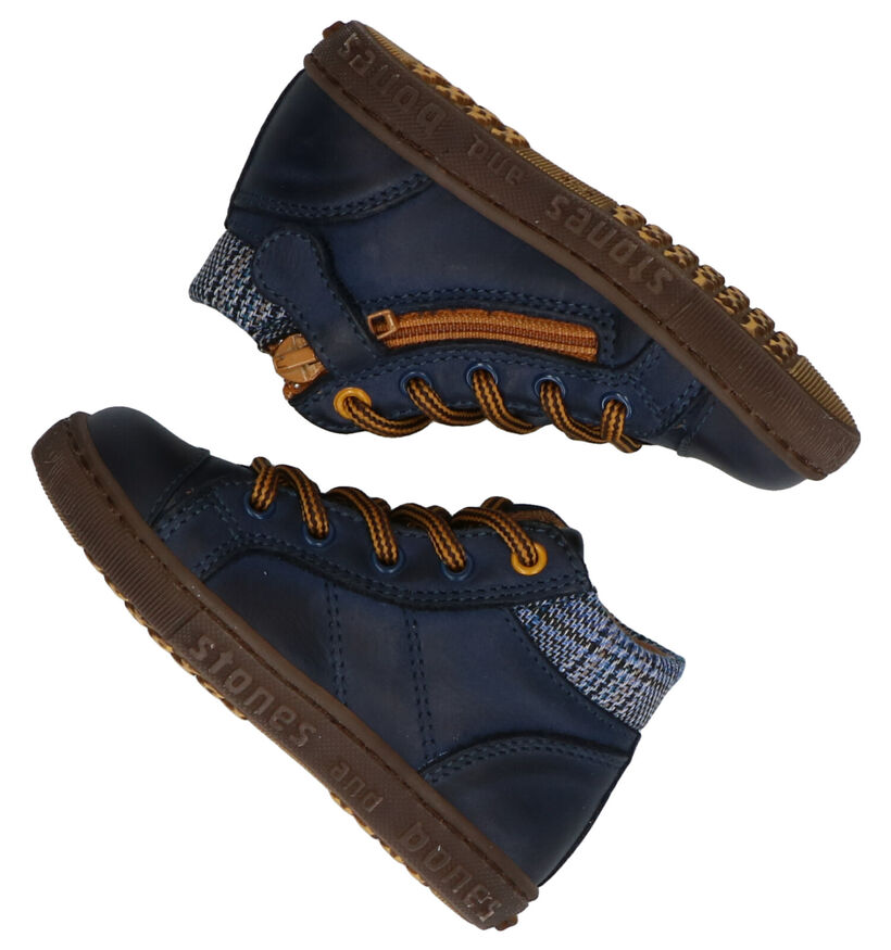 STONES and BONES Cognac Babyschoenen in leer (280415)