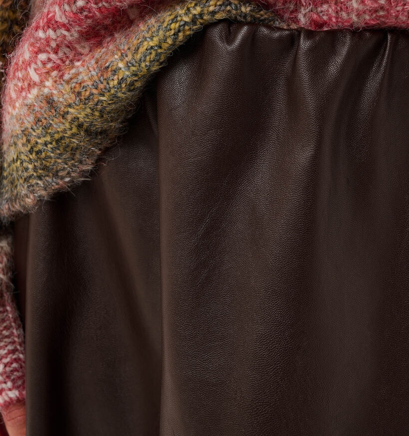 Culture Lilli Donkerbruine Lange Rok voor dames (380476)