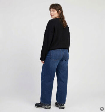 ONLY Carmakoma Jeans Blauw