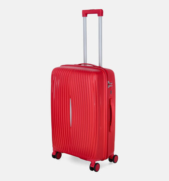 Love To Travel Reiskoffers Zwart/Taupe/Rood/Groen