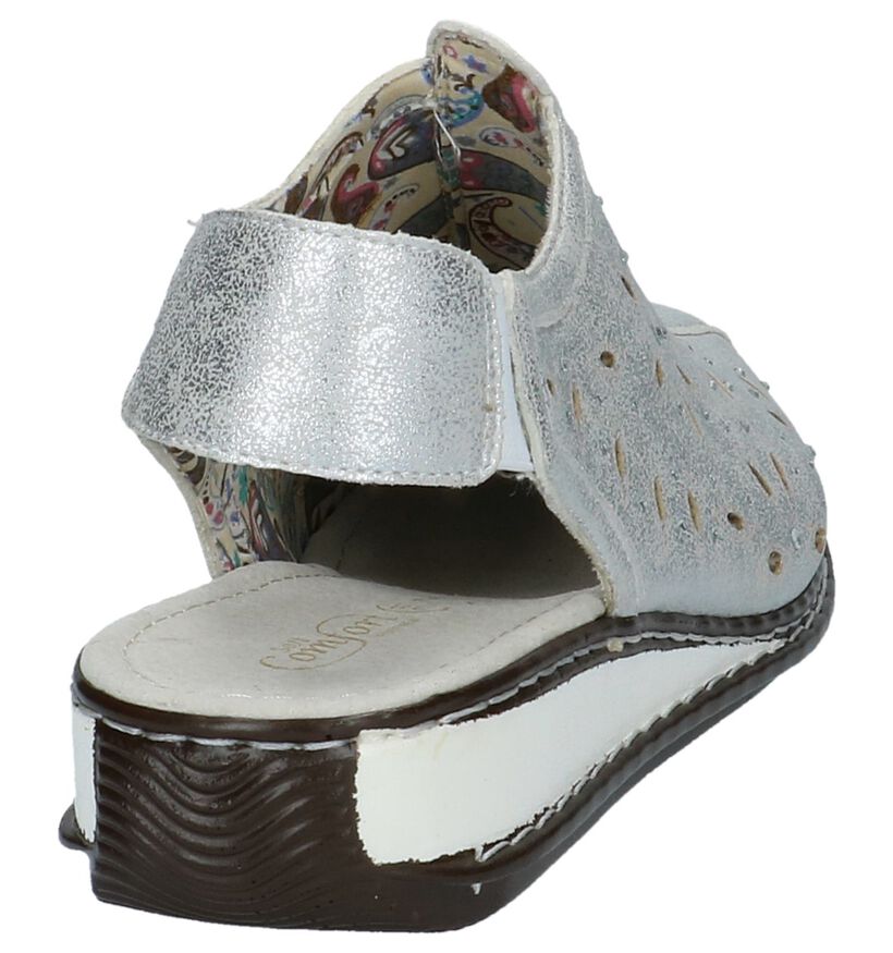 Soft Comfort Chaussures à enfiler en Argent en simili cuir (272662)