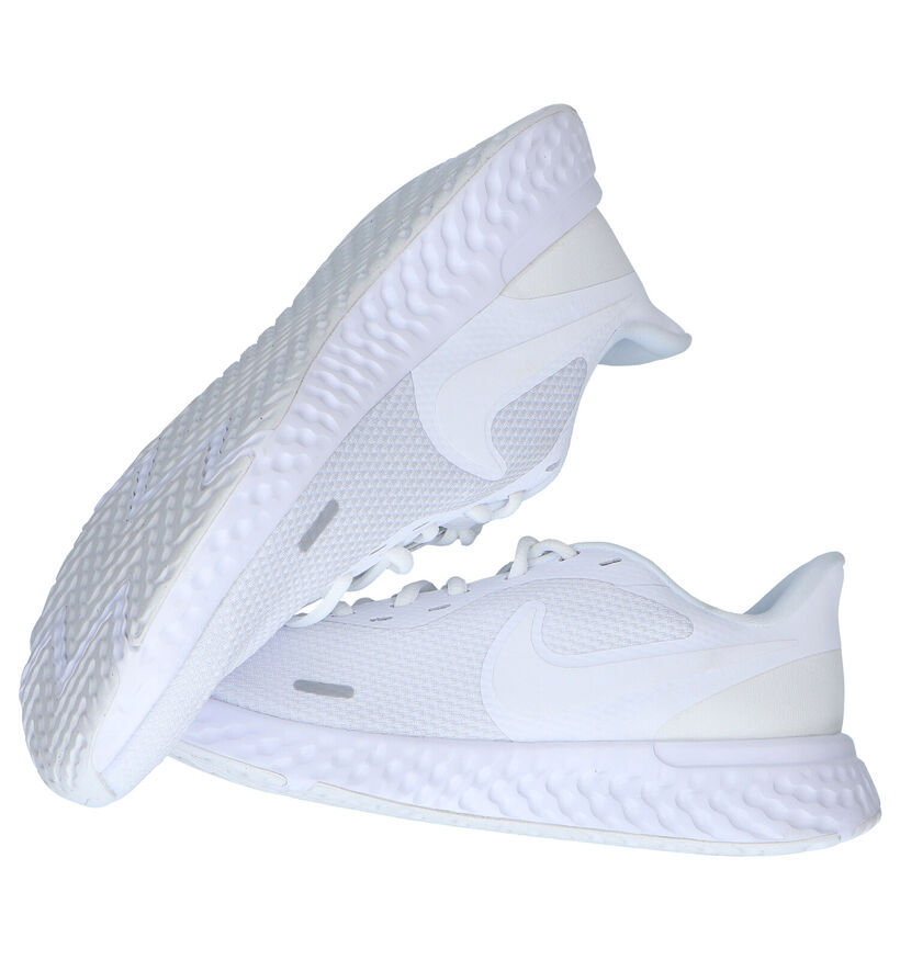 Nike Revolution 5 Grijze Sneakers in kunststof (290988)
