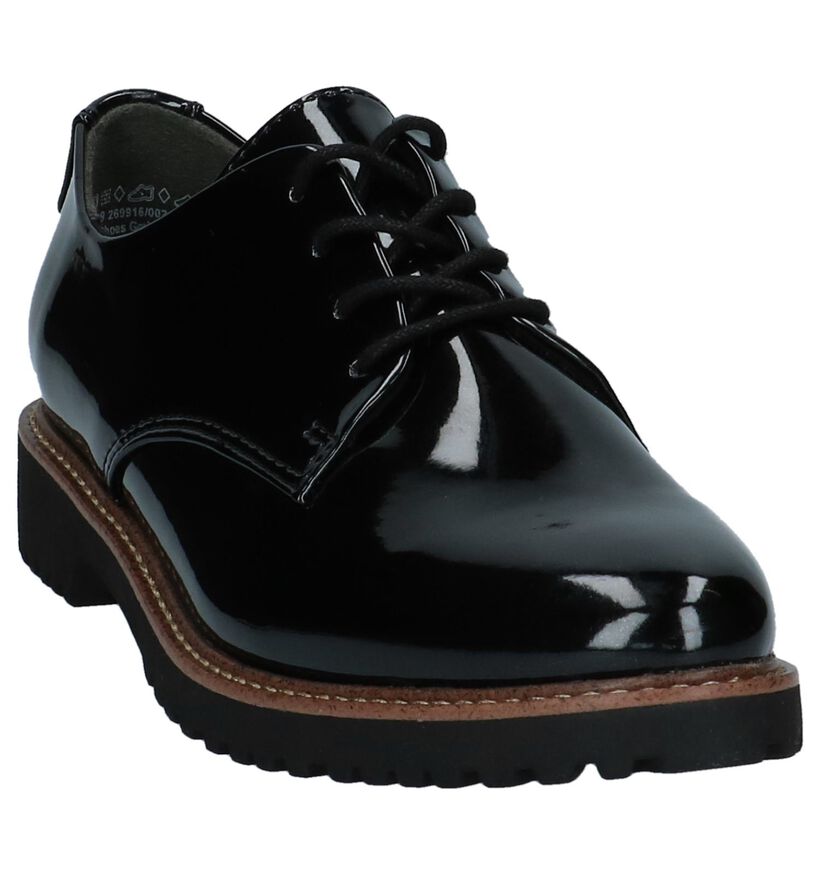 Marco Tozzi Bordeaux Oxford Veterschoenen in kunstleer (226304)