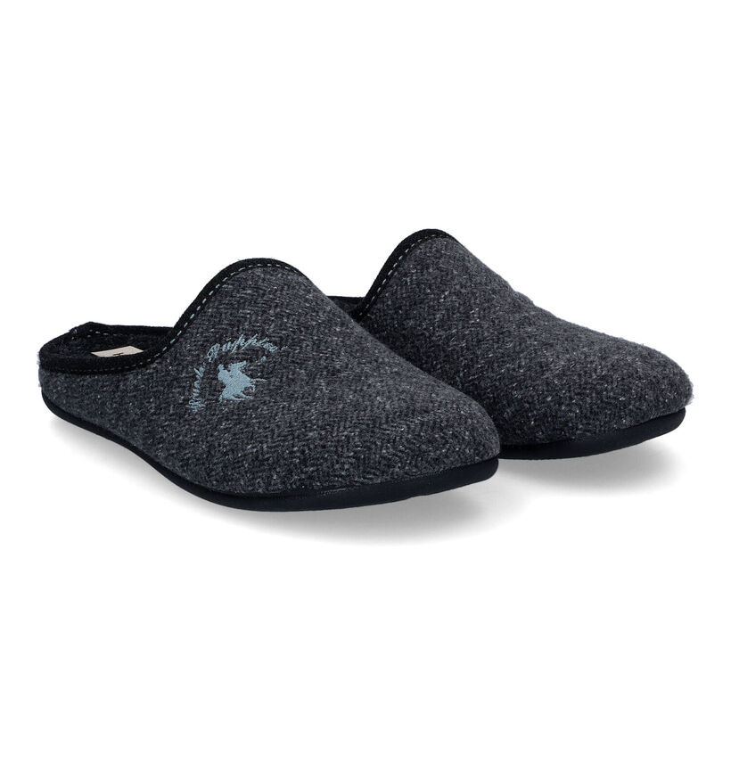 Hush Puppies Donjuan Pantoufles en Bleu pour hommes (330013)