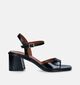 Signatur Zwarte Sandalen Met Blokhak voor dames (337892)