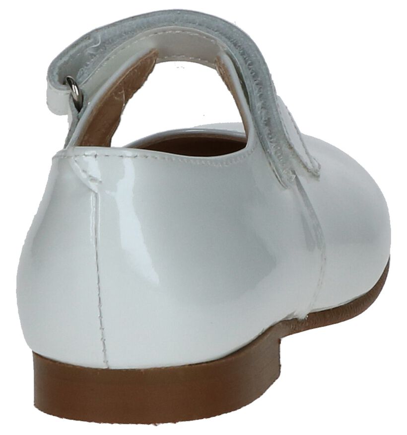 Eli Ballerines en Blanc en verni (245980)