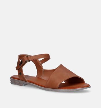 Mustang Sandalen Zwart/Cognac