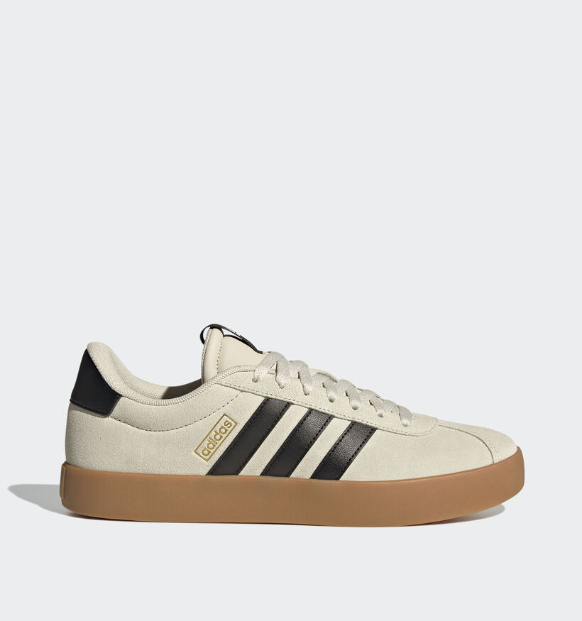 adidas VL Court 3.0 Donkerbeige Sneakers voor heren (366853) - geschikt voor steunzolen