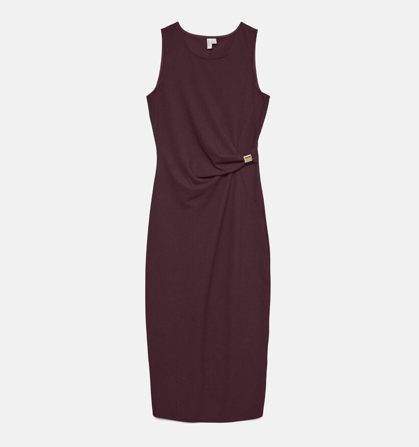Vero Moda Hosanna 7/8 Robe en Bordeaux pour femmes (365659)