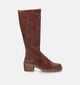 El Naturalista Bottes hautes en Marron pour femmes (347331) - pour semelles orthopédiques