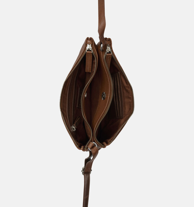 Burkely Skylar Cognac Crossbodytas voor dames (380423)