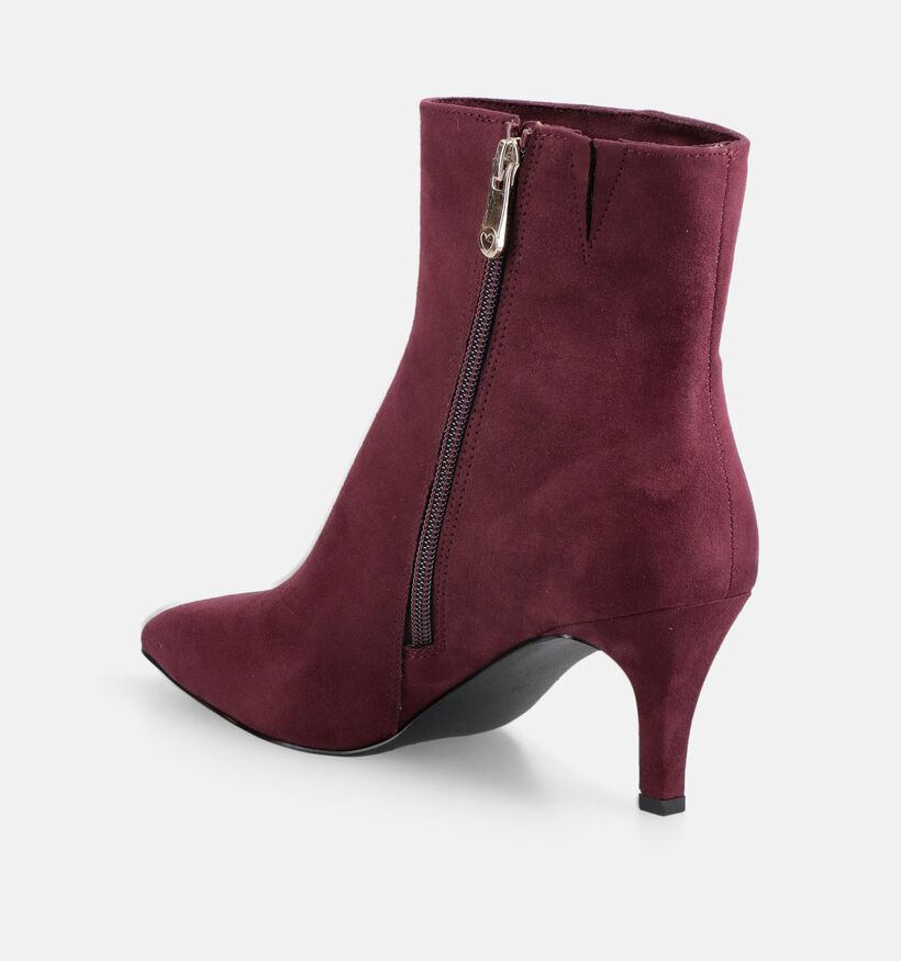 Marco Tozzi Bottines en Bordeaux pour femmes (376554)