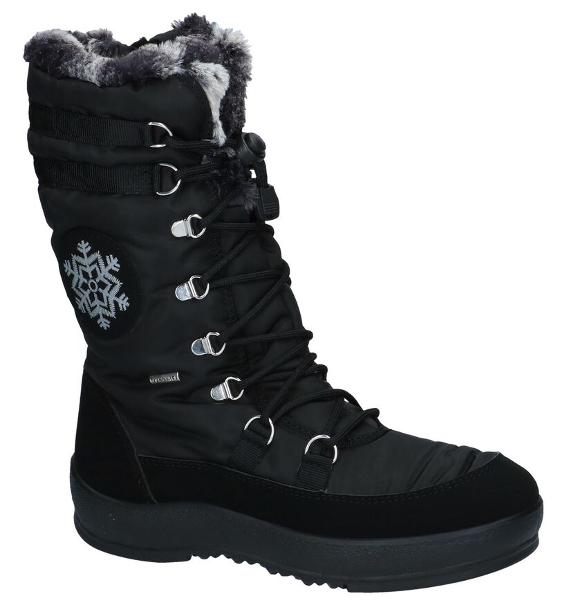 Skandia Bottes de neige en Noir en synthétique (223801)