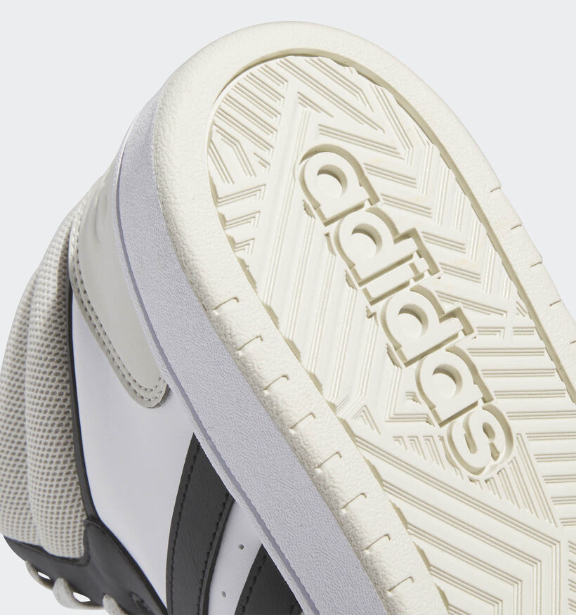 adidas Hoops 3.0 MID Baskets en Blanc pour femmes (349023) - pour semelles orthopédiques