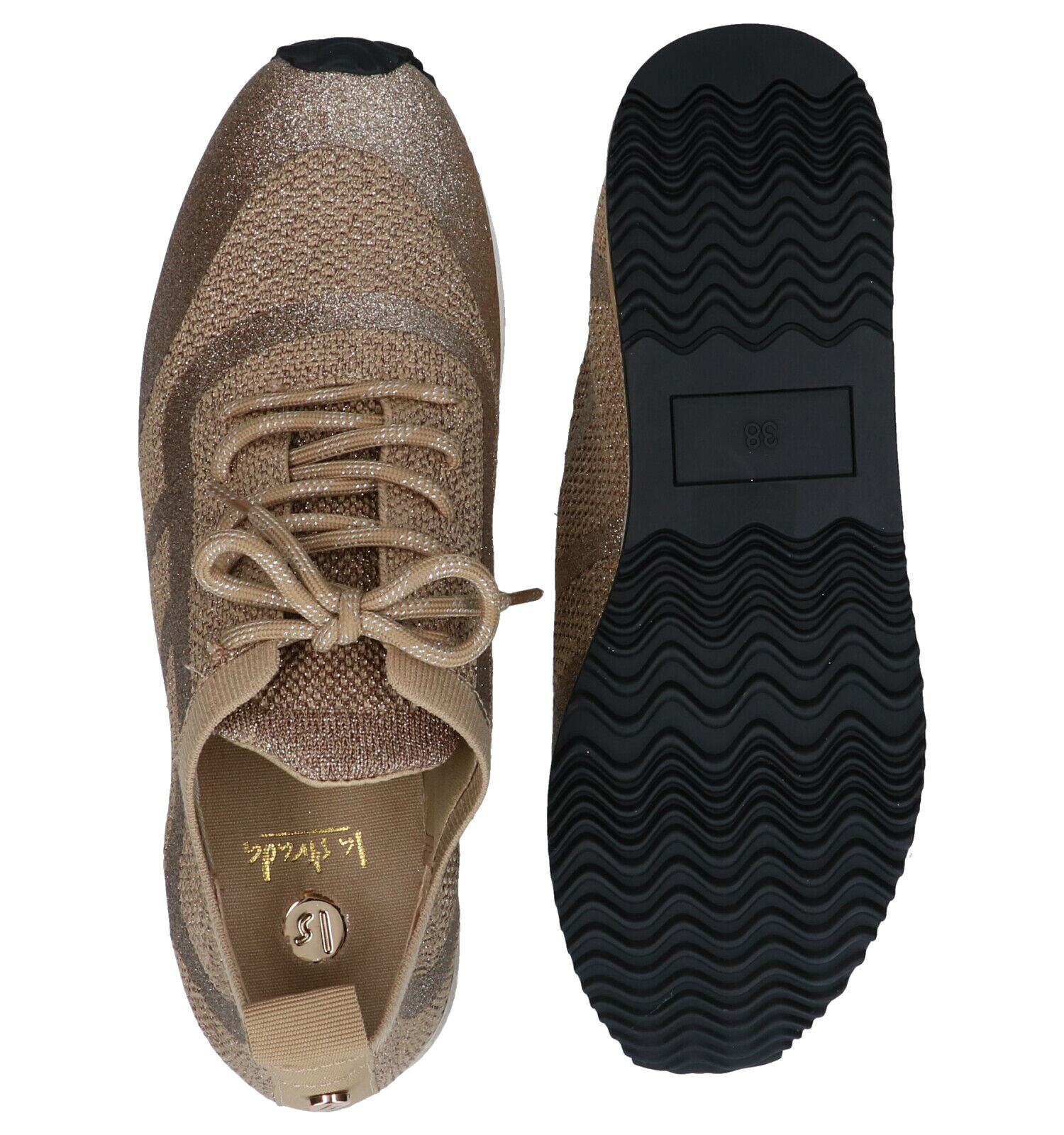 La strada gouden sneakers deals