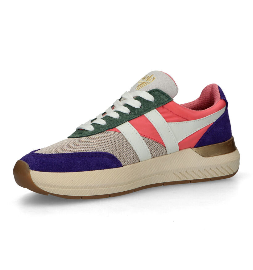 Gola Raven Roze Sneakers voor dames (336358) - geschikt voor steunzolen