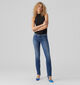 Vero Moda Daf Straight leg jeans L32 en Bleu pour femmes (328948)
