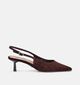 Steve Madden Korra Donkerbruine Slingbacks voor dames (373118)