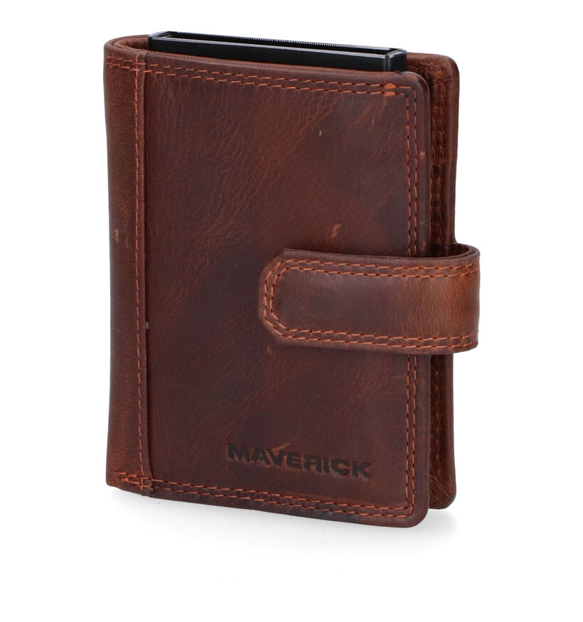 Maverick Porte-carte en Marron pour hommes (341256)