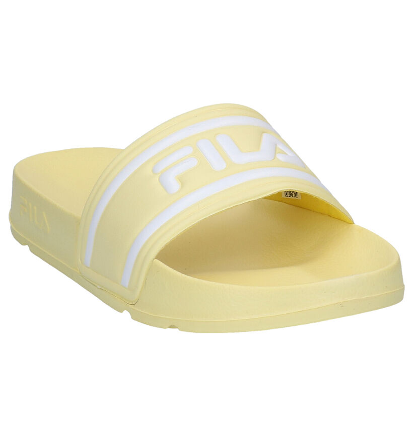 Fila Morro Bay Gele Slippers in kunststof (301113)