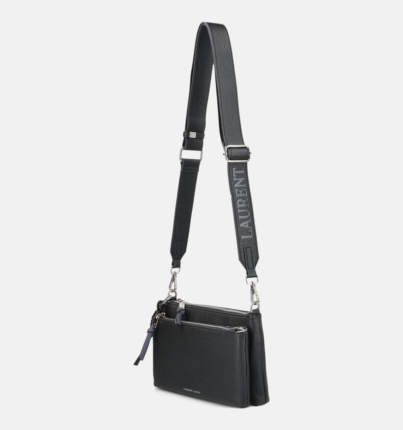 Laurent David Sac port&eacute; crois&eacute; en Noir pour femmes (374016)