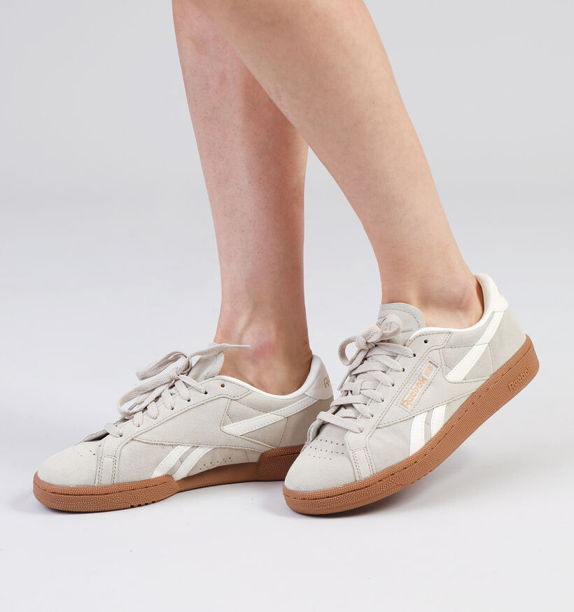 Reebok Club C Grounds Baskets en Beige pour femmes (344931)