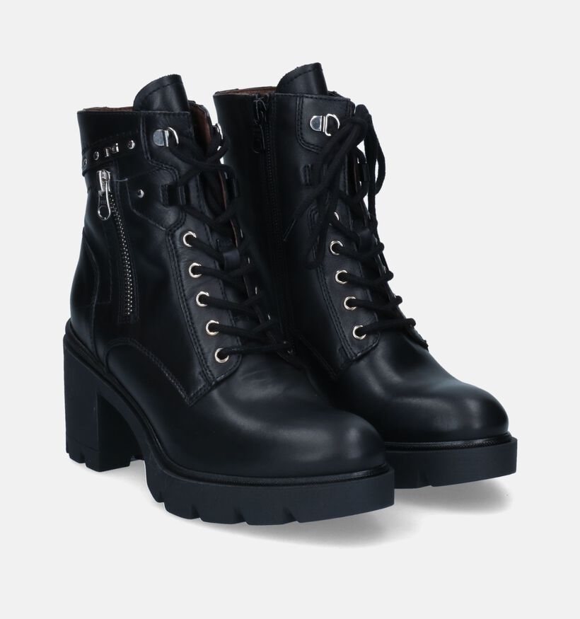 NeroGiardini Boots à lacets en Noir pour femmes (314551)