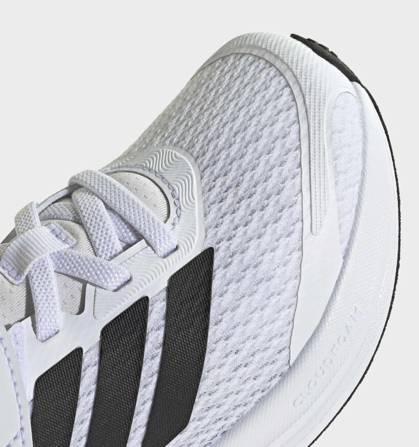 adidas Runfalcon 6 EL Witte/Zwarte Sneakers voor jongens (384976)