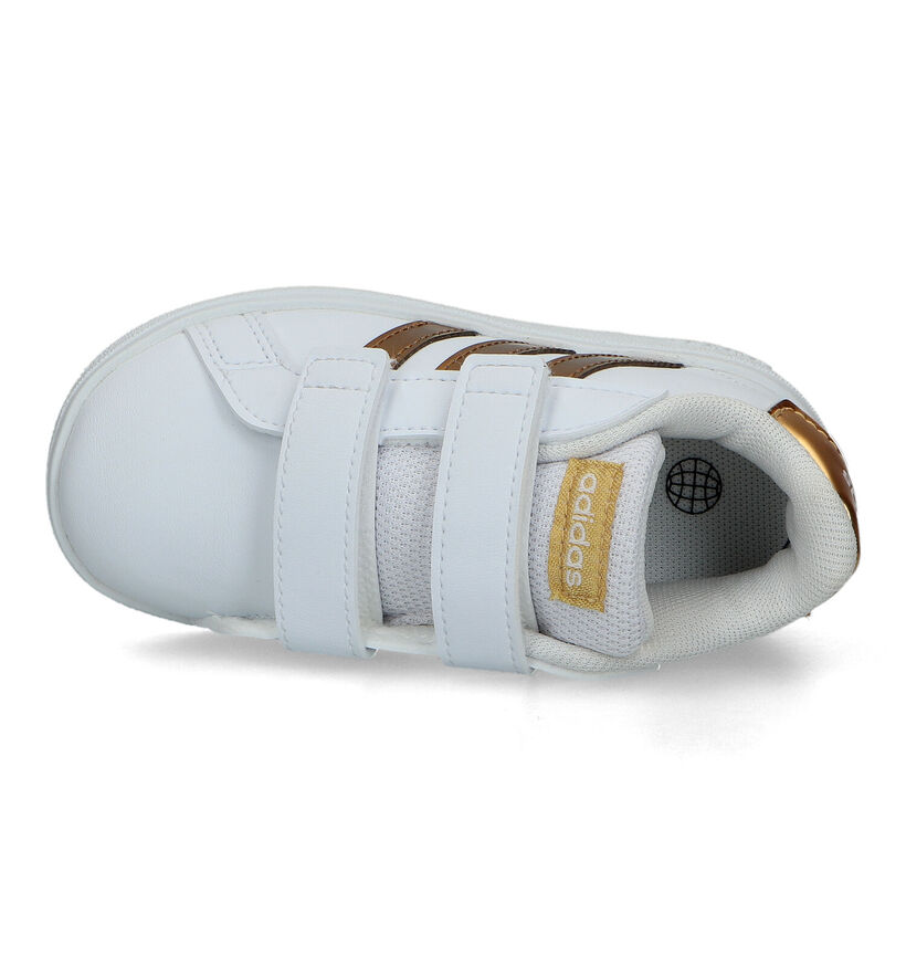 adidas Grand Court 2.0 CF Witte Sneakers voor meisjes (328862)