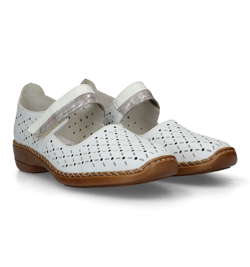 Rieker Chaussures confort en Blanc pour femmes (323679)