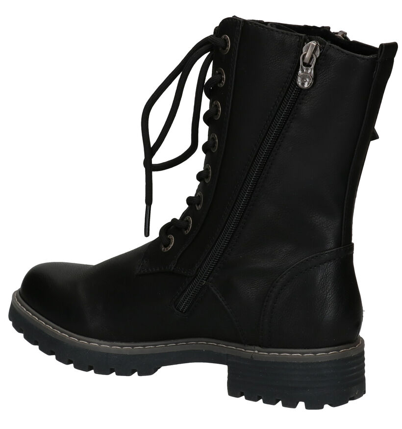 Blowfish Malibu Zwarte Vegan Boots in kunstleer (279215)