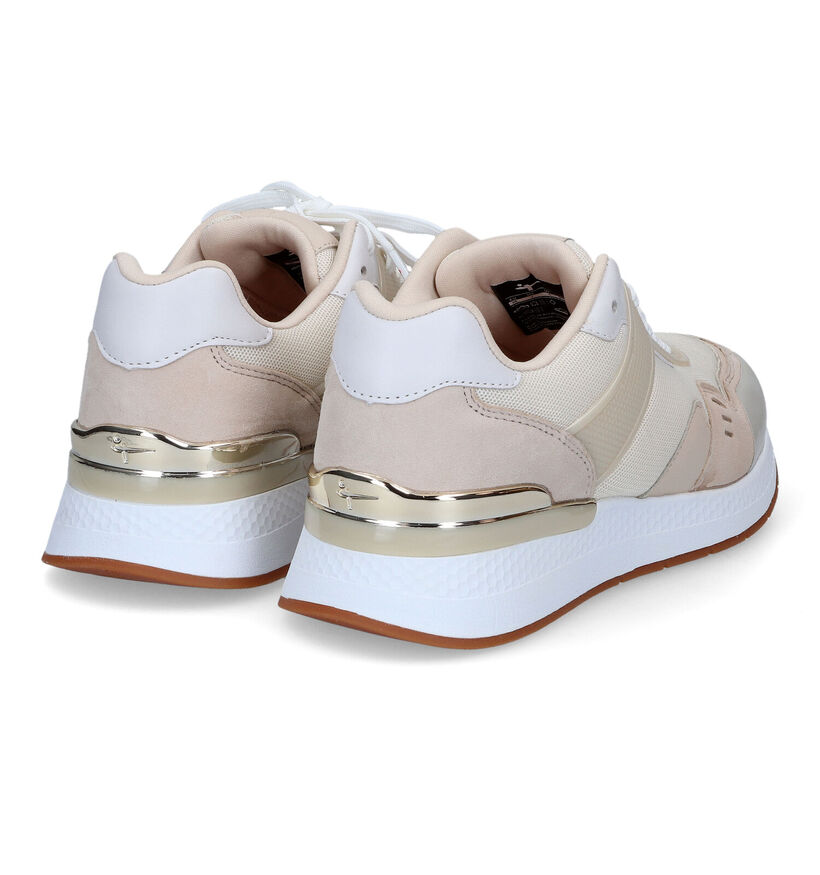 Tamaris Fashletics Beige Sneakers in stof (306328)