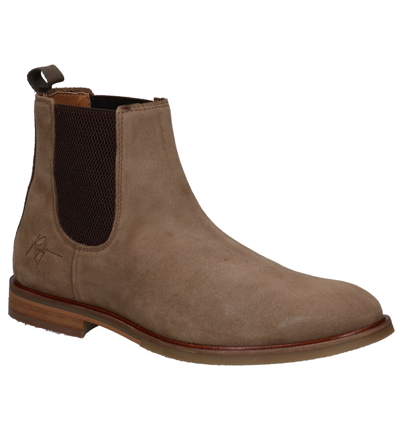 Bullboxer Bruine Chelsea Boots voor heren (312624) - geschikt voor steunzolen