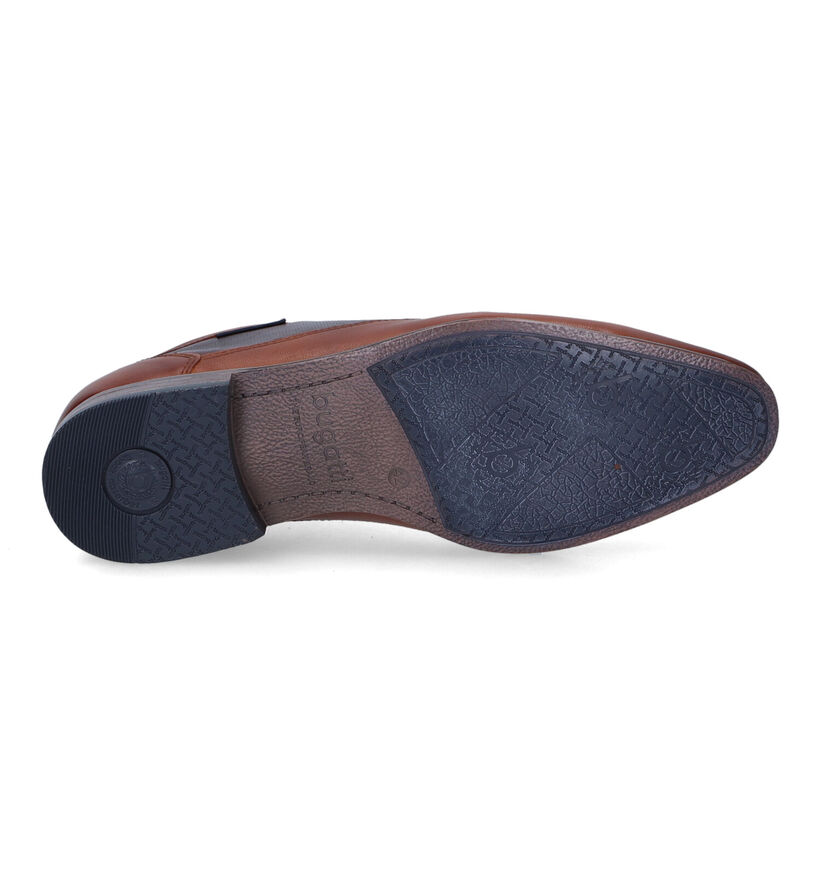 Bugatti Morino Chaussures habillées en Cognac pour hommes (315042)