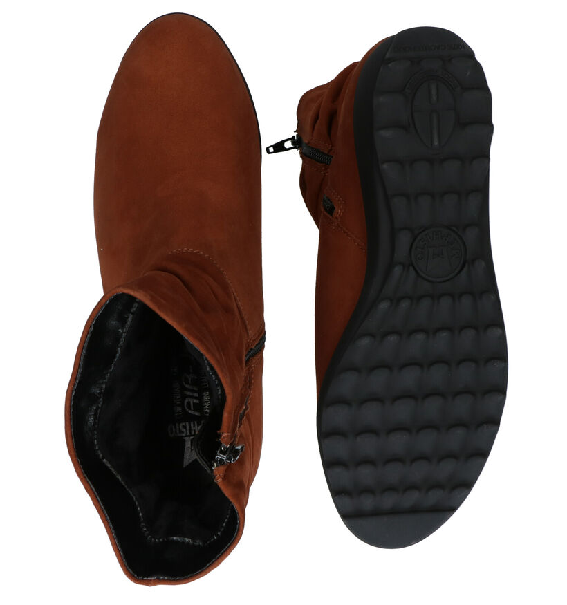 Mephisto Agatha Taupe Enkellaarsjes voor dames (330828)