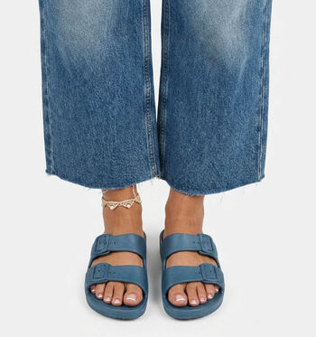 Freedom Moses Slippers Zwart/Geel/Blauw/Roze/Groen
