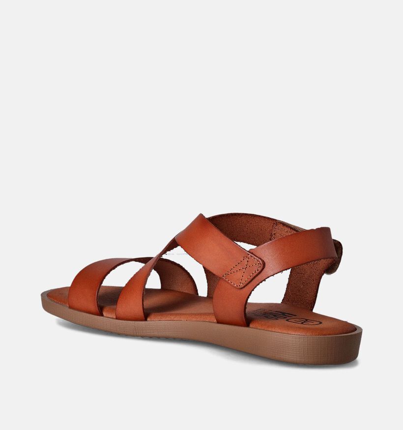 Hee Cognac Sandalen voor dames (353621)