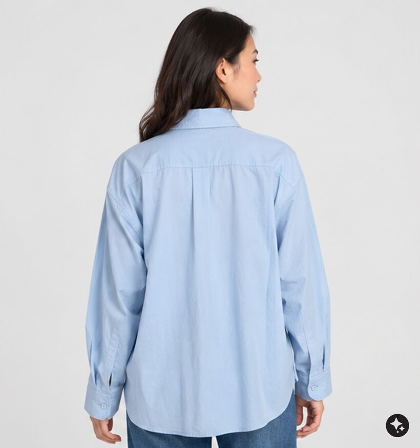 Ador&eacute; Daria Chemise en Bleu pour femmes (384087)