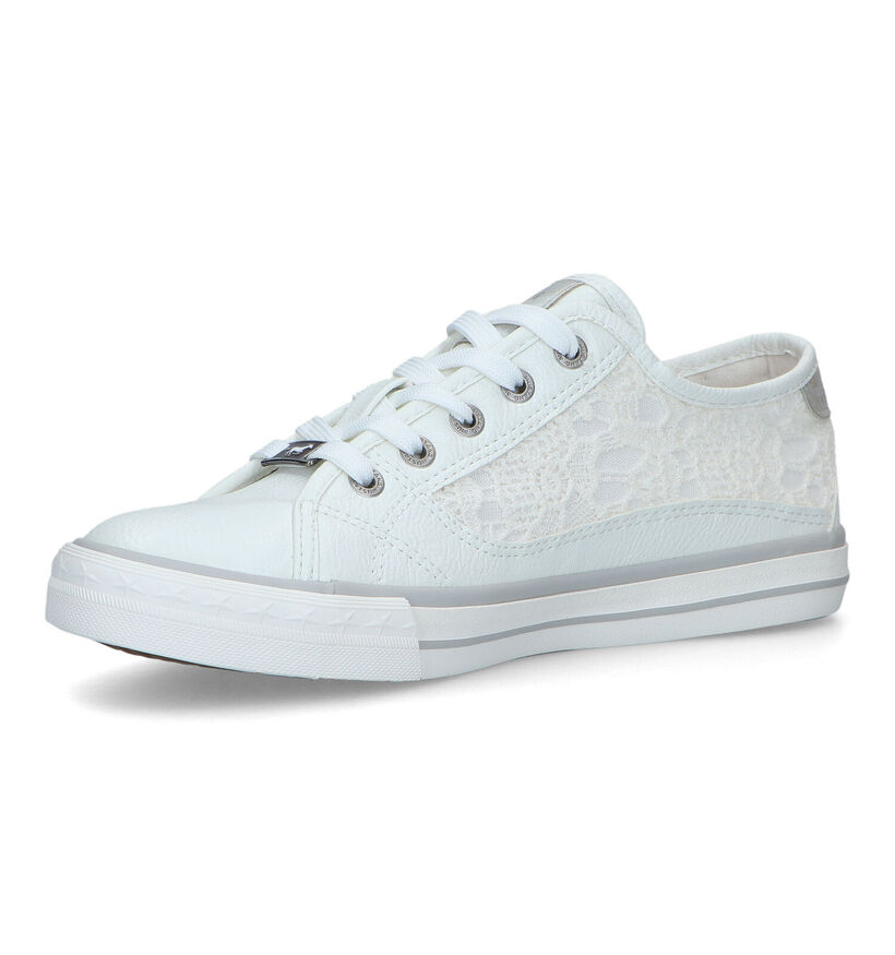 Mustang Witte Sneakers voor dames (320430)