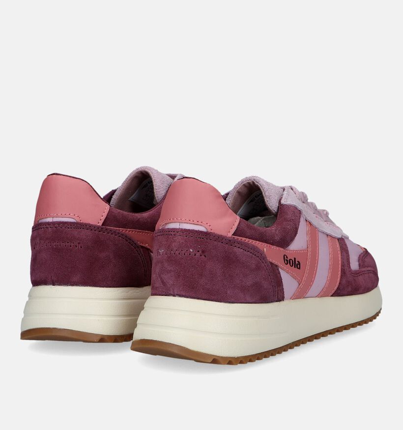 Gola Chicago Baskets en Lilas pour femmes (339456) - pour semelles orthopédiques