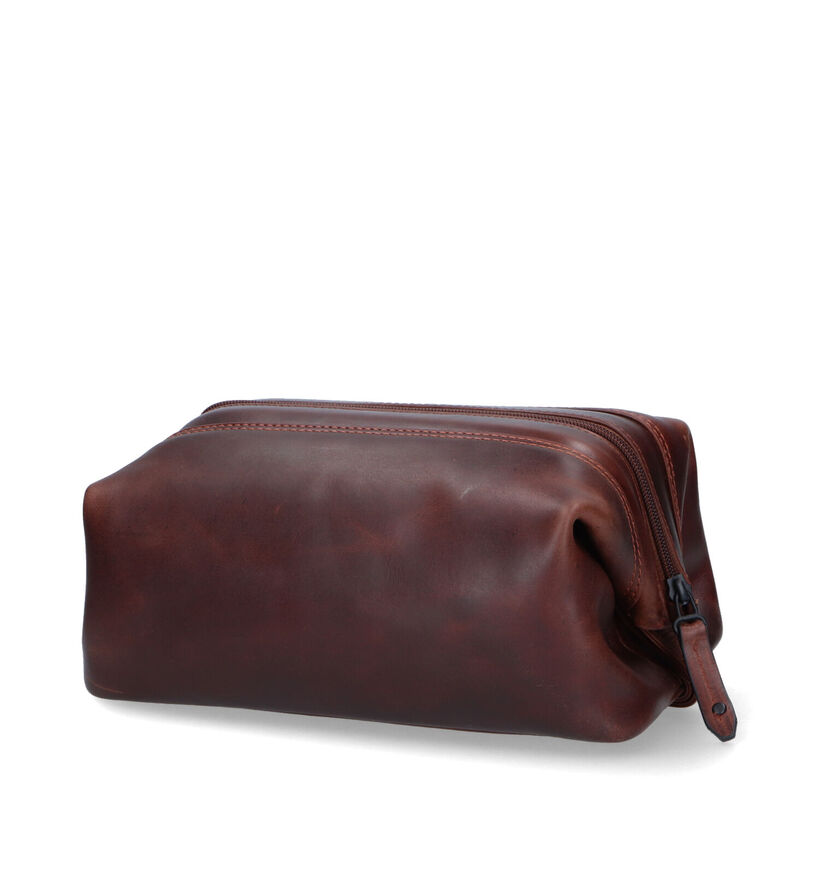 Maverick Trousse de toilette en Marron pour hommes (325679)