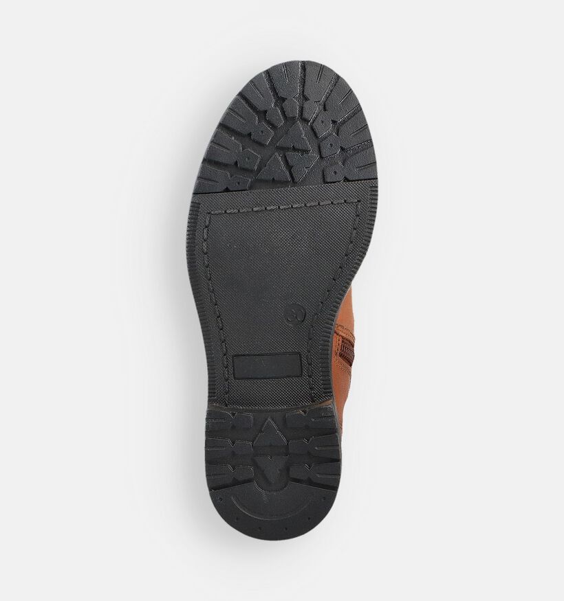 Little David Cognac Lange Laarzen voor meisjes (361370) - geschikt voor steunzolen