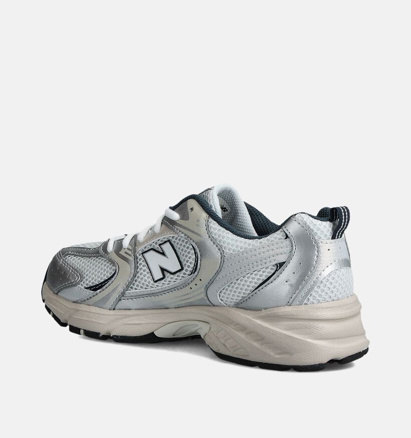 New Balance 530 Zilveren Sneakers voor jongens, meisjes (358677) - geschikt voor steunzolen