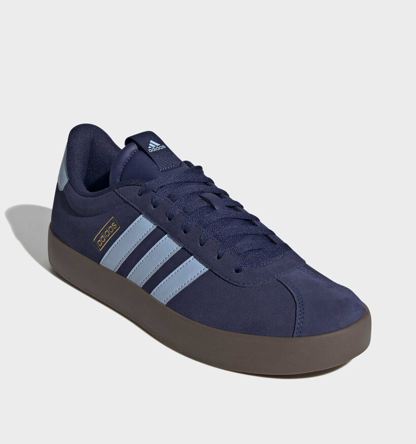 adidas VL Court 3.0 Blauwe Lage Sneakers voor heren (372637) - geschikt voor steunzolen