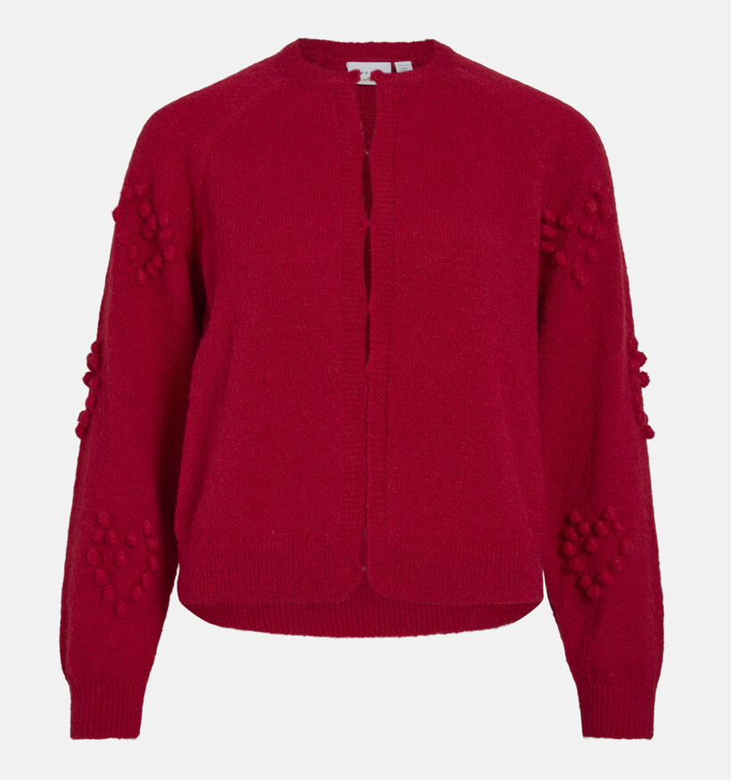 Vila Merit Gilet en Rouge pour femmes (365604)